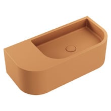 Blanca 650mm Concrete Wall Hung Basin